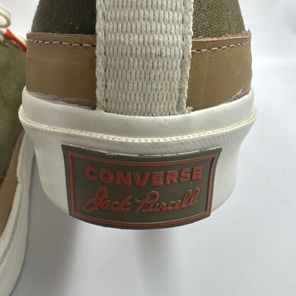 Converse Jack Purcell x Todd Snyder Shoe Men's size 12 Rebel Prep Green 173058C - Picture 6 of 16